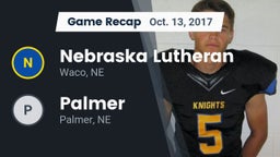 Recap: Nebraska Lutheran  vs. Palmer  2017