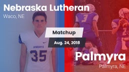 Matchup: Nebraska Lutheran vs. Palmyra  2018