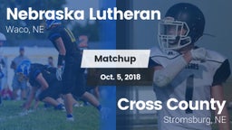 Matchup: Nebraska Lutheran vs. Cross County  2018
