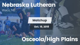 Matchup: Nebraska Lutheran vs. Osceola/High Plains 2018