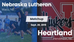 Matchup: Nebraska Lutheran vs. Heartland  2019