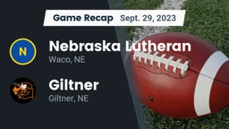 Recap: Nebraska Lutheran  vs. Giltner  2023