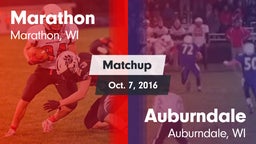 Matchup: Marathon  vs. Auburndale  2016