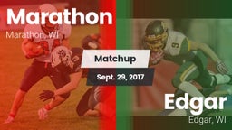 Matchup: Marathon  vs. Edgar  2017