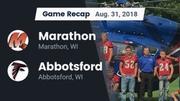 Recap: Marathon  vs. Abbotsford  2018