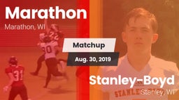 Matchup: Marathon  vs. Stanley-Boyd  2019