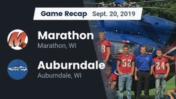 Recap: Marathon  vs. Auburndale  2019