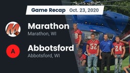 Recap: Marathon  vs. Abbotsford  2020