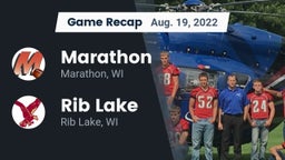 Recap: Marathon  vs. Rib Lake  2022