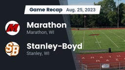 Recap: Marathon  vs. Stanley-Boyd  2023