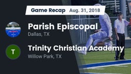Recap: Parish Episcopal  vs. Trinity Christian Academy 2018
