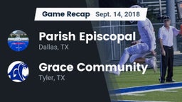 Recap: Parish Episcopal  vs. Grace Community  2018