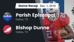 Recap: Parish Episcopal  vs. Bishop Dunne  2018
