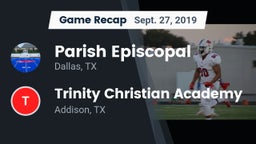 Recap: Parish Episcopal  vs. Trinity Christian Academy  2019