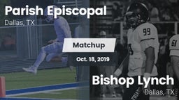 Matchup: Parish Episcopal vs. Bishop Lynch  2019