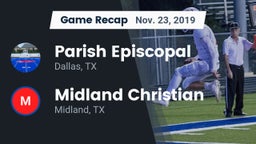 Recap: Parish Episcopal  vs. Midland Christian  2019