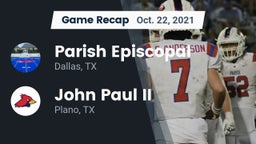 Recap: Parish Episcopal  vs. John Paul II  2021