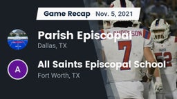 Recap: Parish Episcopal  vs. All Saints Episcopal School 2021