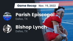 Recap: Parish Episcopal  vs. Bishop Lynch  2022