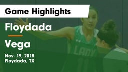 Floydada  vs Vega  Game Highlights - Nov. 19, 2018