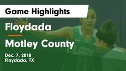 Floydada  vs Motley County  Game Highlights - Dec. 7, 2018