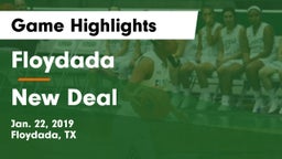 Floydada  vs New Deal  Game Highlights - Jan. 22, 2019