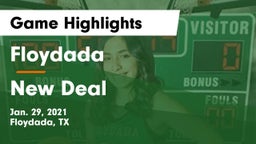 Floydada  vs New Deal  Game Highlights - Jan. 29, 2021