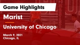 Marist  vs University of Chicago Game Highlights - March 9, 2021