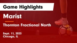Marist  vs Thornton Fractional North  Game Highlights - Sept. 11, 2023