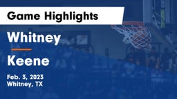 Whitney  vs Keene  Game Highlights - Feb. 3, 2023