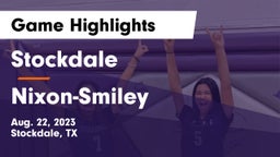 Stockdale  vs Nixon-Smiley  Game Highlights - Aug. 22, 2023