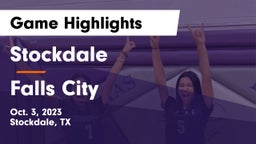 Stockdale  vs Falls City  Game Highlights - Oct. 3, 2023