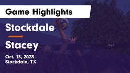 Stockdale  vs Stacey  Game Highlights - Oct. 13, 2023