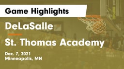 DeLaSalle  vs St. Thomas Academy   Game Highlights - Dec. 7, 2021