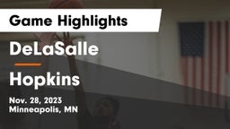 DeLaSalle  vs Hopkins  Game Highlights - Nov. 28, 2023