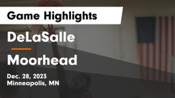 DeLaSalle  vs Moorhead  Game Highlights - Dec. 28, 2023