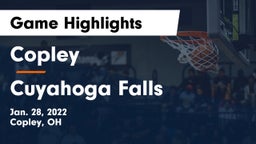 Copley  vs Cuyahoga Falls  Game Highlights - Jan. 28, 2022