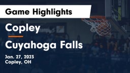 Copley  vs Cuyahoga Falls  Game Highlights - Jan. 27, 2023