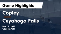 Copley  vs Cuyahoga Falls  Game Highlights - Dec. 8, 2023