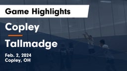 Copley  vs Tallmadge  Game Highlights - Feb. 2, 2024
