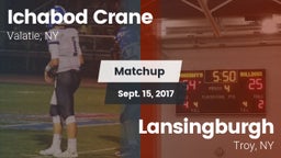 Matchup: Ichabod Crane vs. Lansingburgh  2017