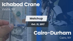 Matchup: Ichabod Crane vs. Cairo-Durham  2017