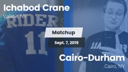 Matchup: Ichabod Crane vs. Cairo-Durham  2019