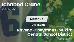 Matchup: Ichabod Crane vs. Ravena-Coeymans-Selkirk Central School District 2019
