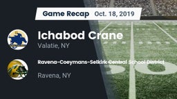 Recap: Ichabod Crane vs. Ravena-Coeymans-Selkirk Central School District 2019