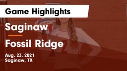 Saginaw  vs Fossil Ridge  Game Highlights - Aug. 23, 2021