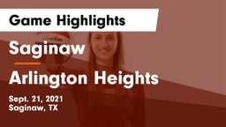 Saginaw  vs Arlington Heights  Game Highlights - Sept. 21, 2021