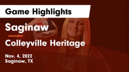 Saginaw  vs Colleyville Heritage  Game Highlights - Nov. 4, 2022