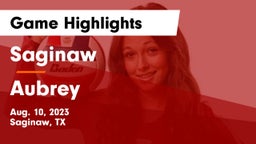 Saginaw  vs Aubrey  Game Highlights - Aug. 10, 2023