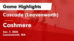 Cascade  (Leavenworth) vs Cashmere Game Highlights - Jan. 7, 2020